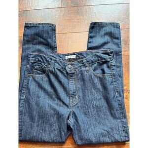 Alice Olivia Straight Leg Casual Dark Wash Jeans READ BELOW